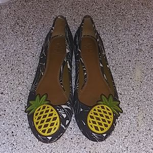 Tory Burch 🍍 flats❤🎄
